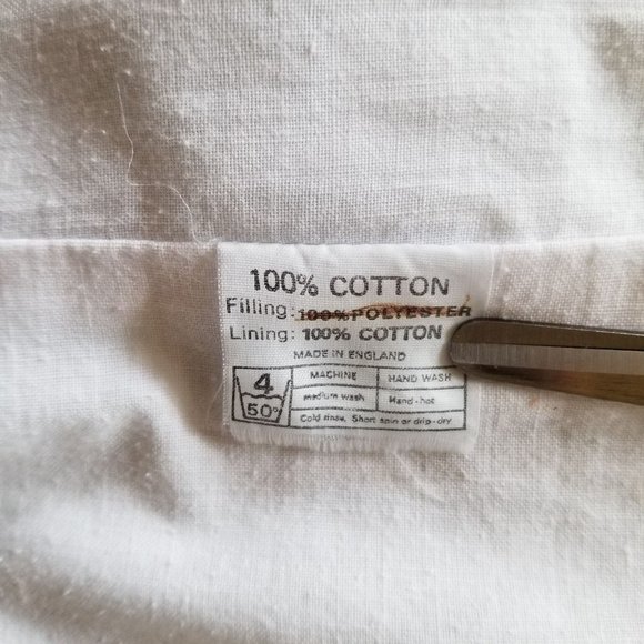 Rare, vintage 80s, pale blue, cotton jacket, epaulets, pockets, from England - Picture 8 of 8